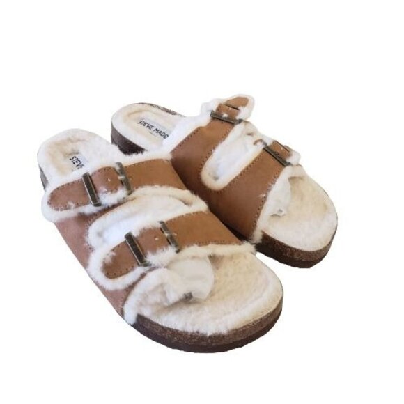 Steve Madden Girls Slides NWT - Picture 1 of 6